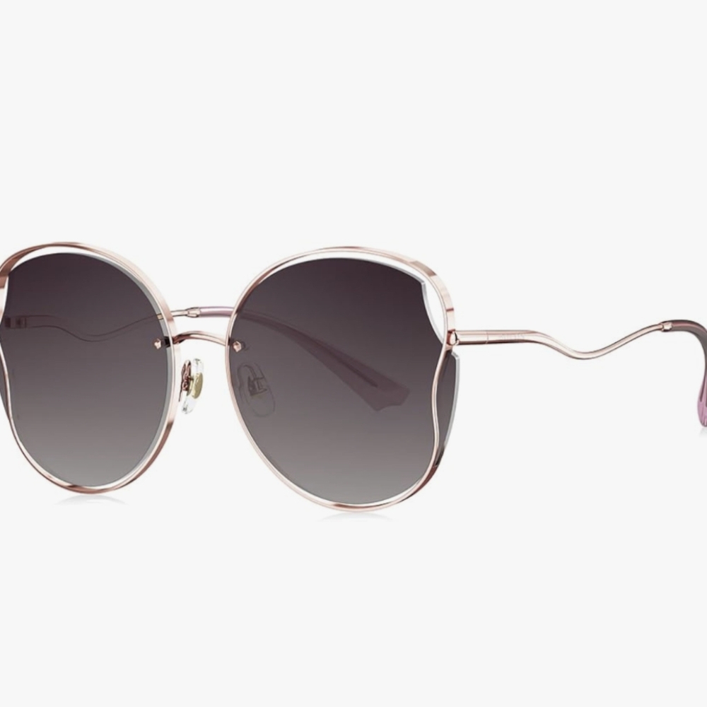 BOLON Women Elegant Romantic Butterfly Sunglasses, Exclusive Eyewear Brand